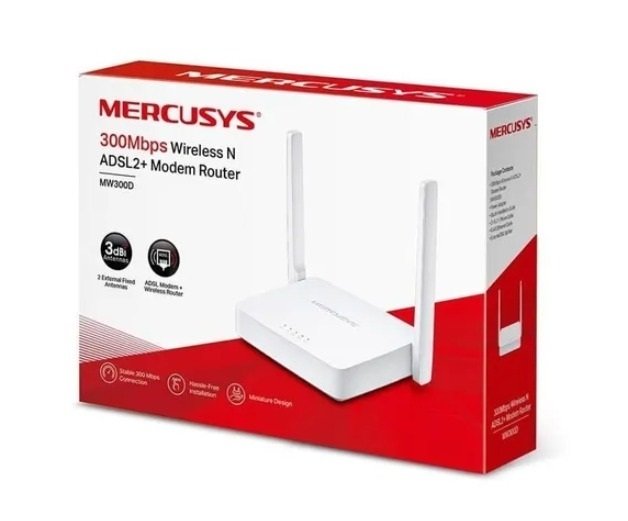 Router Wifi Mercusys Mw300d Inalambrico N