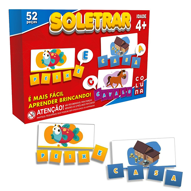 Cola Sílabas: jogo educativo