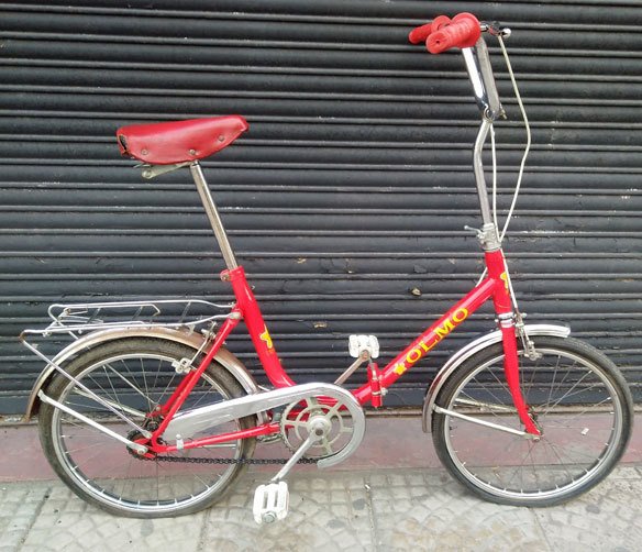 Bicicleta best sale plegable vintage