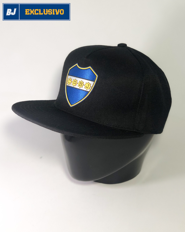 Gorra Plana Gabardina Escudo #1 - IDI Indumentaria