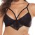 Sutiã Strappy Meia Taça Preto | SSTYLE - Lingerie