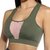 Top Fitness com Tela Verde Militar  | SSTYLE - Moda Fitness