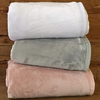 Coleção soft - Manta extra soft com gramatura 400 g/m² - manta rosa extra soft king