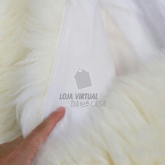 TAPETE DE CARNEIRO Pele Natural Lã Legítima com pelo alto - 2,00 x 1,500 na internet