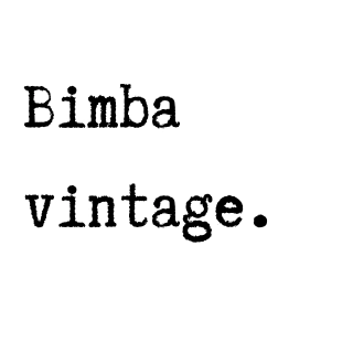 BIMBA vintage