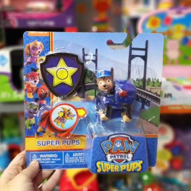 Paw Patrol figuras de accion con escudo