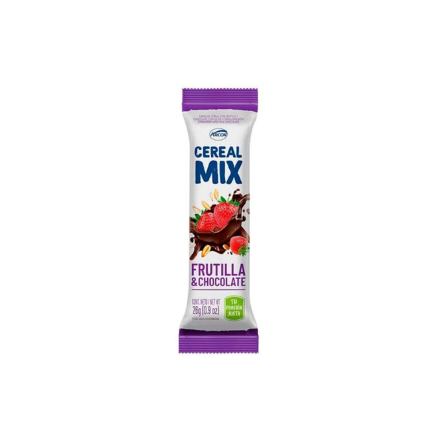 Cereal Mix Barrita De Frutilla Y Chocolate B B