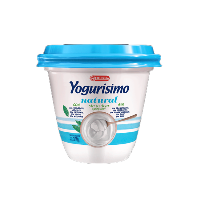 Yogur Natural con azúcar de caña - Yogurísimo