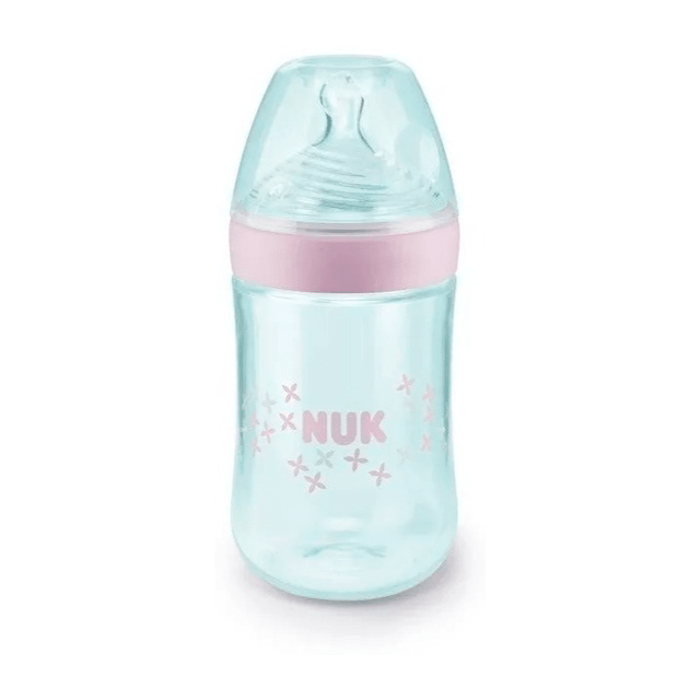 Nuk Biberón Nature Sense PP Silicona 6-18 meses, 260 ml