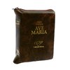 Livro Bíblia Ave Maria de Bolso com Zípper