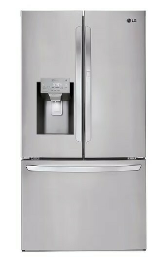Uso del dispensador de agua y hielo - Refrigerador LG 