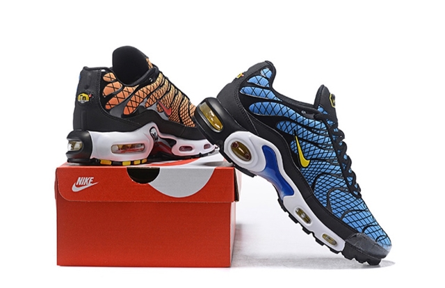 Air max tn sales orange and blue