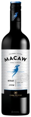 Vinho Tinto Macaw Demi-Sec Merlot - 750ml