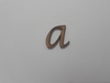 Letras Minúsculas cursivas avulsas de mdf recorte a laser - cod 3868