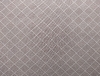 Tecido Tricoline Estampado fundo marrom claro com quadriculado em branco 10cm x 1,50m - cod 60492