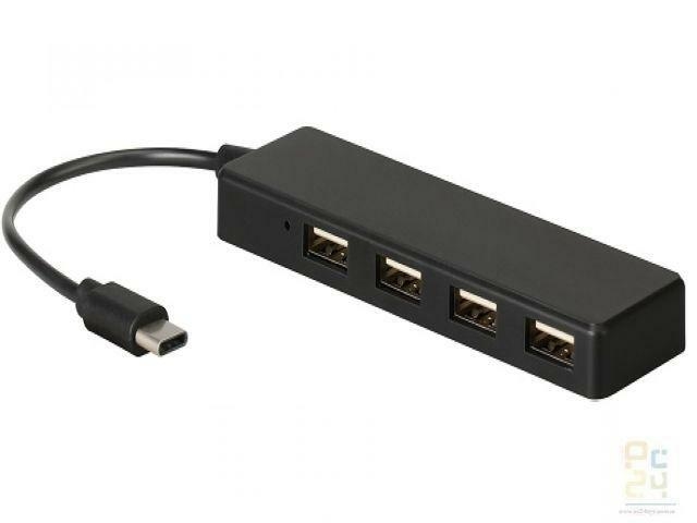 MULTIPLICADOR USB TIPO C X4 INT.CO KQ-005H (USB 2.0)