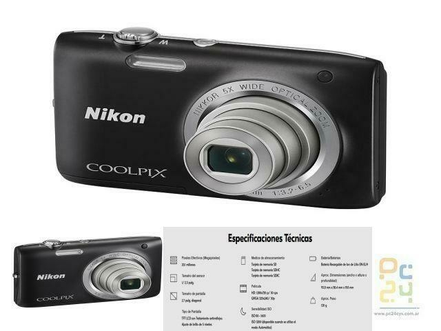Cámara Digital Compacta COOLPIX A100 de Nikon