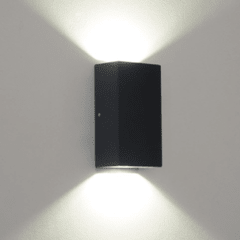 Artef. Bidi. LED 2x6W p/pared IP54 - comprar online