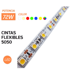 Tiras LED 5050 IP33 - Colores varios