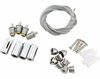 Kit universal cable de acero luces