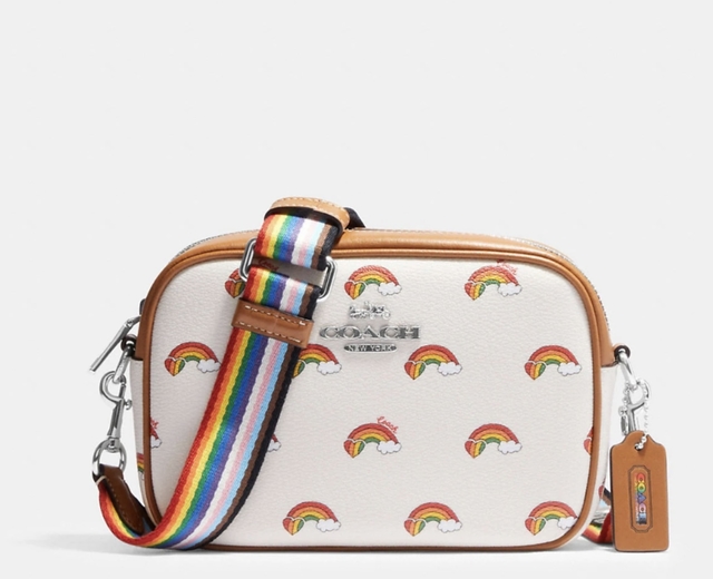 Coach outlet Camera Bag In Rainbow