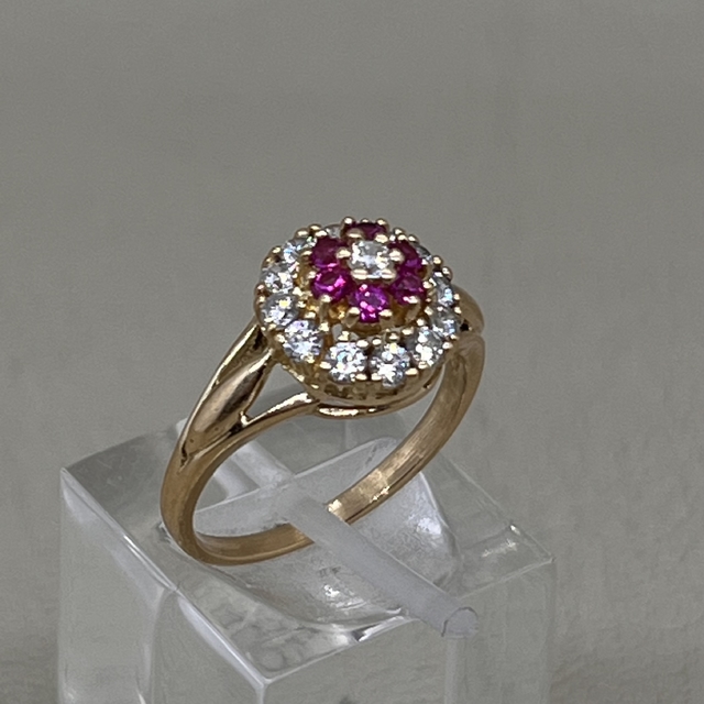 Anillo de oro 18k hot sale