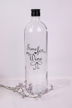 garrafa vidro com silk estampas diversas - loja online