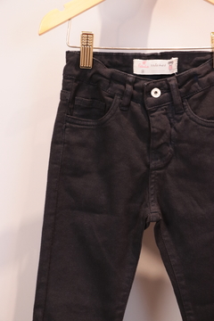 calça jeans flare preta - loja online