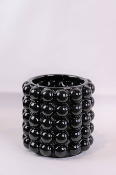 vaso decorativo cerâmica de bolinhas dots na internet