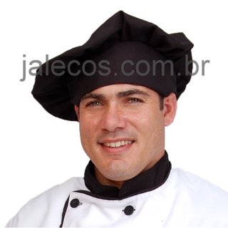 Kit par (2) Chapéus Gourmet Chef Unissex