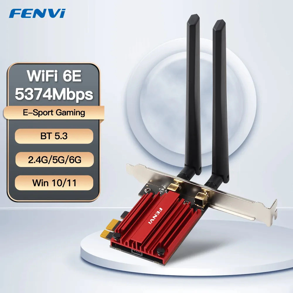 Placa De Rede Wi-fi 6e Intel Ax210 Bluetooth 5.2 5g 6g