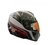 CASCO INTEGRAL YEMA V6 BLANCO ROJO NEGRO - comprar online