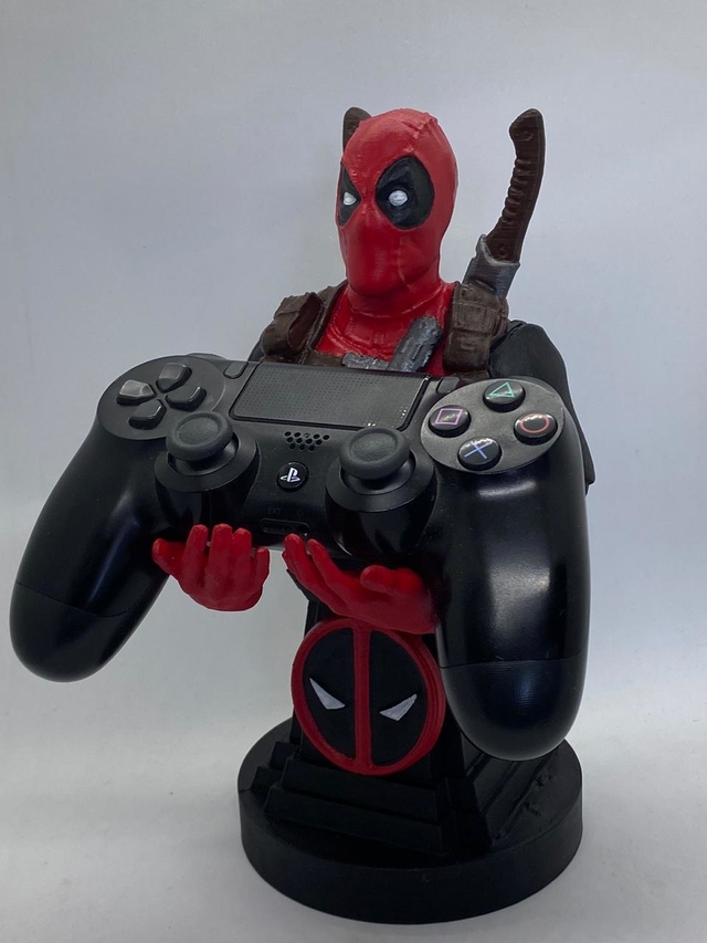 Deadpool estatua Soporte para joystick Ps3 Ps4 Xbox y soporte de celular