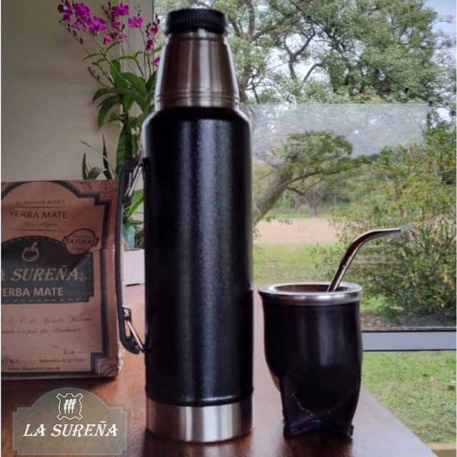 Lumilagro Stainless Steel Thermos Vacuum Bottle with Pouring Beak