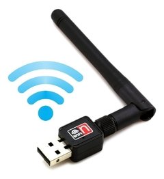 ADAPTADOR USB 2.0 Wireless 802.iin 300Mbps