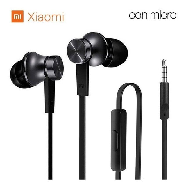 Xiaomi Mi Headphones Basic Silver / Auriculares InEar con cable