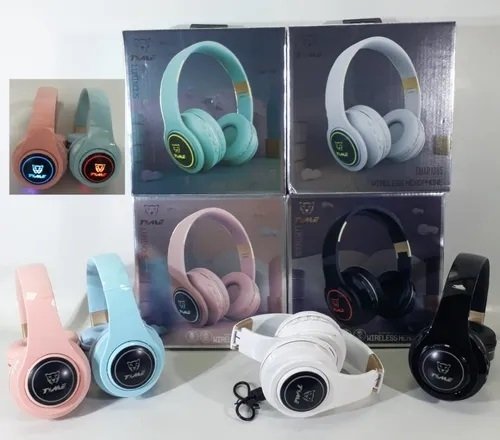Auriculares Vincha Bluetooth Time luminous Tmar1363 4 5