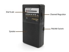 RADIO FM AM K-266 KNSTAR - comprar online