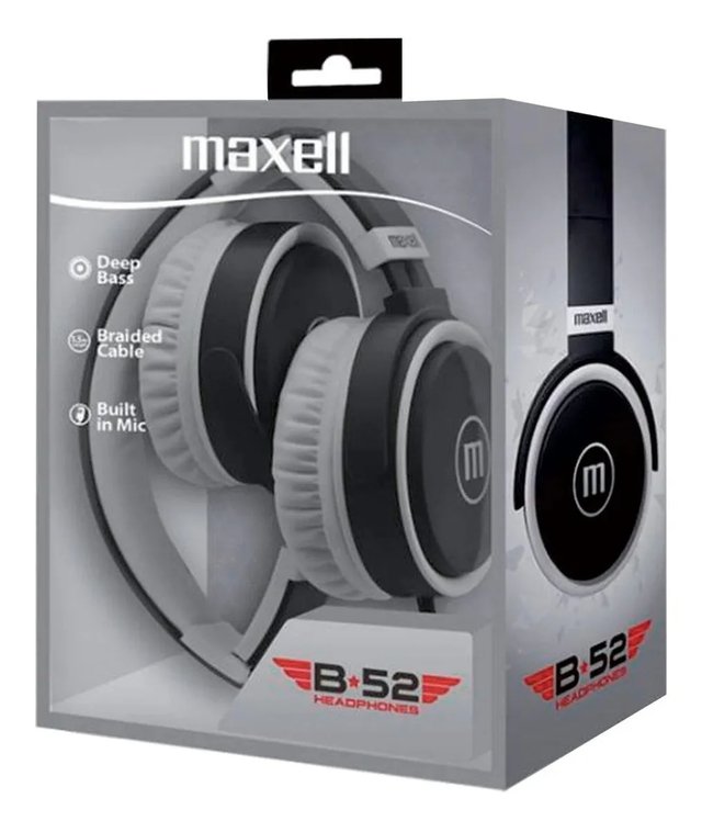 AURICULARES INALÁMBRICOS BLUETOOTH MAXELL MANOS LIBRES B52 NE