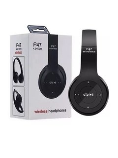 Auriculares Vincha Inalámbricos Bluetooth Manos Libres P47 - comprar online