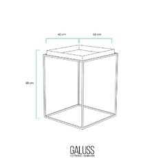 Imagen de MESA DE ARRIME CUADRADA COLORES