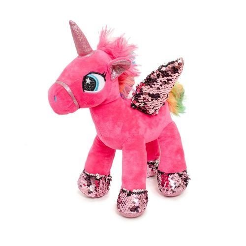 Unicornio cheap lentejuelas peluche