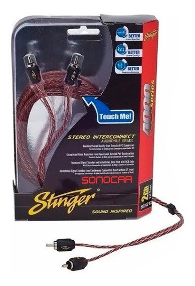 STINGER SERIE 4000 RCA 2CH 1.5FT 0.5M SI421.5