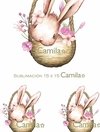 CONEJITO EN CANASTA SU140 - SUBLIMACION A4