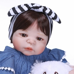 Boneca Bebê Reborn Corpo Inteiro De Silicone Pronta Entrega na internet