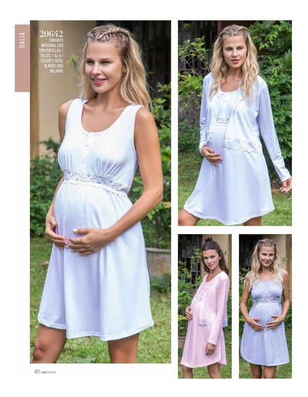 20642 Bianca Secreta Camison Maternal fancy lenceria