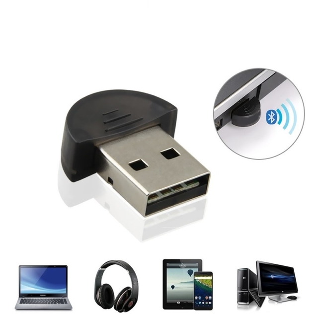 RECEPTOR BLUETOOTH DONGLE USB DIRECTO SIN CABLE – Axcell Tecnología