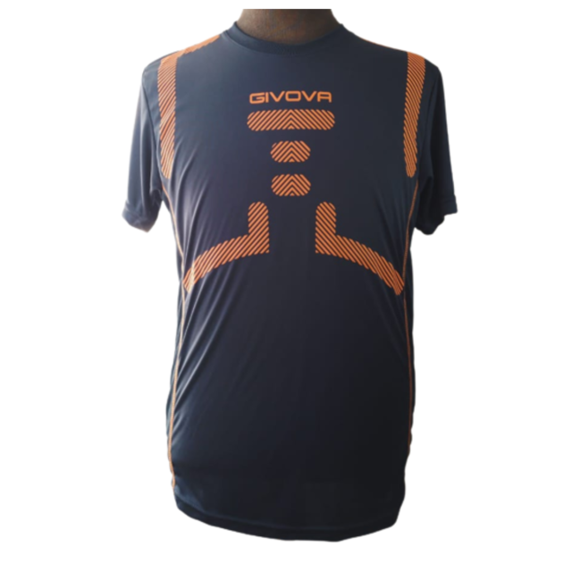 Camiseta Givova de Arquero Talleres Hombre Naranja/Marino