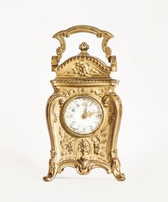 Reloj de apoyo Francés, caja en bronce