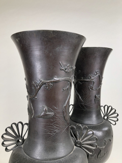 Vasos en bronce empavonado en internet